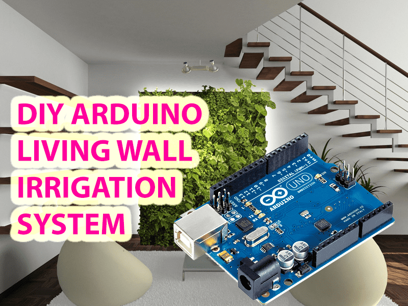 Arduino Watering System Prototype - DIY Living Green Wall