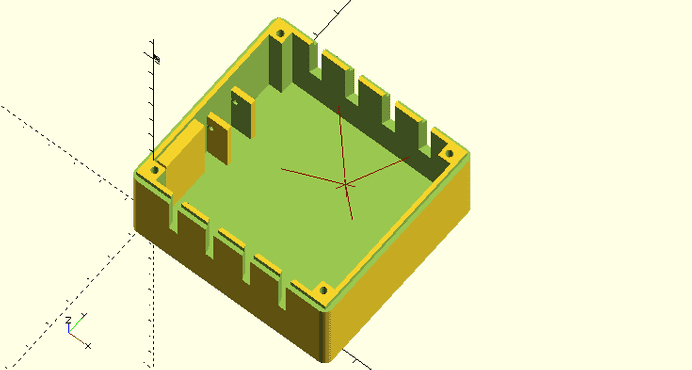 relay box button wall